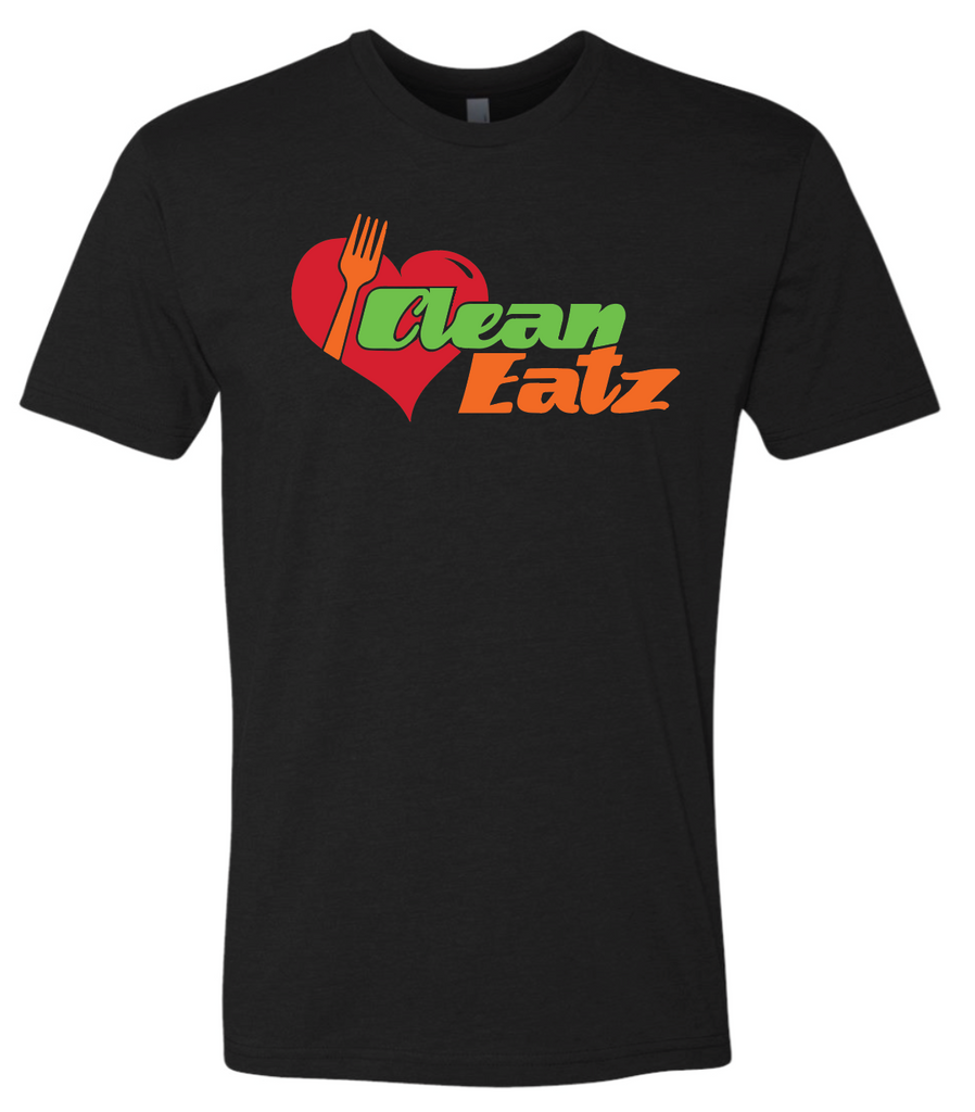 Unisex Retro Logo Crew Neck T-Shirt – Clean Eatz Merch