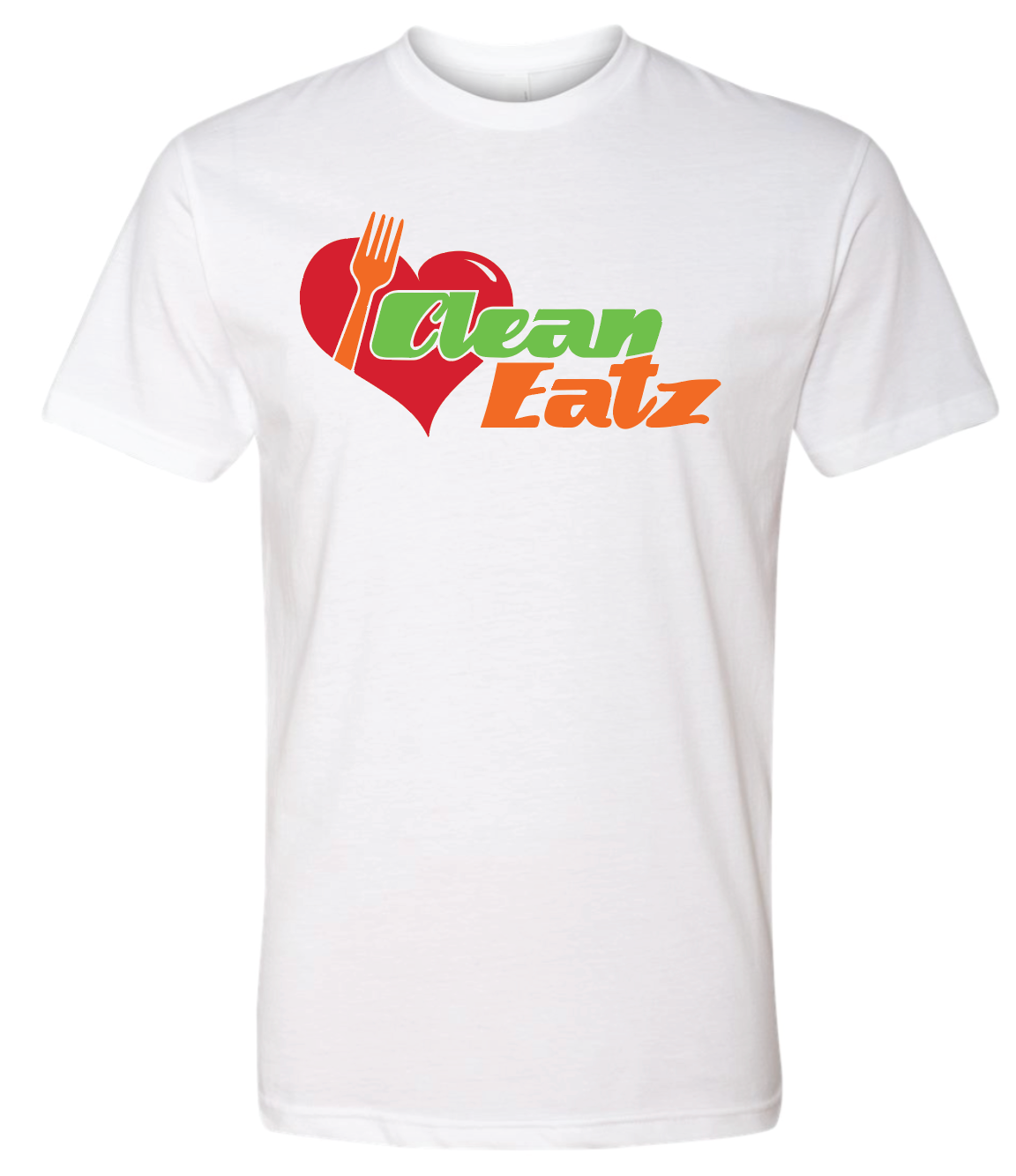 Unisex Retro Logo Crew Neck T-Shirt – Clean Eatz Merch